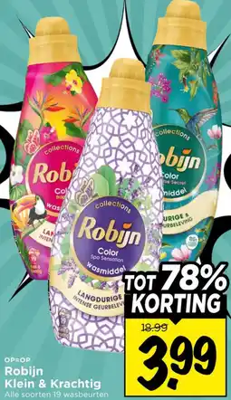Vomar Voordeelmarkt Robijn Klein & Krachtig aanbieding