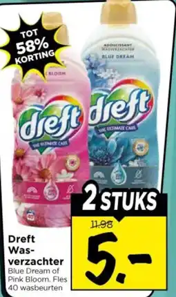 Vomar Voordeelmarkt Dreft Wasverzachter aanbieding