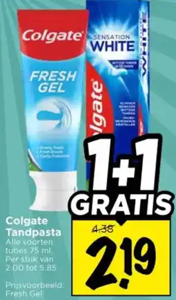 Vomar Voordeelmarkt Colgate Tandpasta aanbieding