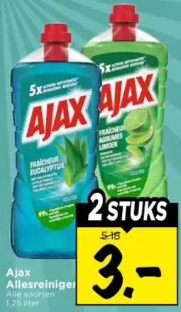 Vomar Voordeelmarkt Ajax Allesreiniger aanbieding