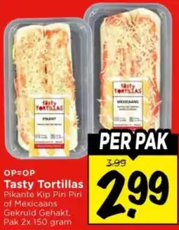Vomar Voordeelmarkt Tasty Tortillas aanbieding