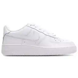 Foot Locker Nike Air Force Kindersneakers - Wit - Maat 35.5 - Leer aanbieding