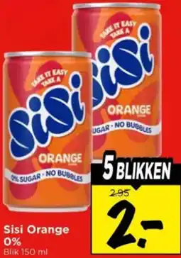 Vomar Voordeelmarkt Sisi Orange 0% aanbieding