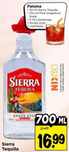 Vomar Voordeelmarkt Sierra Tequilla aanbieding