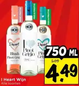Vomar Voordeelmarkt I Heart Wijn aanbieding