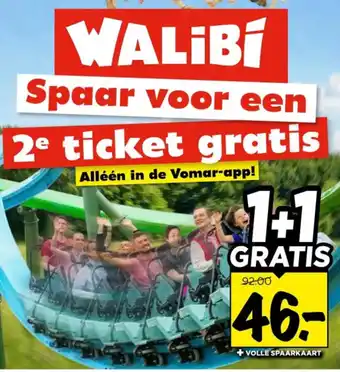 Vomar Voordeelmarkt Walibi aanbieding
