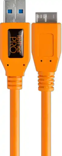 Coolblue Tether Tools TetherPro Usb C naar Usb 3.0 Usb Oranje aanbieding