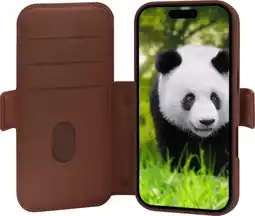 Coolblue DBramante1928 Lynge iPhone 17 Pro Book Case Leer met MagSafe Bruin aanbieding