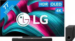 Coolblue LG 77 OLED EVO C54 4K (2025) + LG DS95TR aanbieding