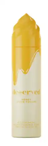 De Online Drogist Deserved Whipped Shower Foam Honey Greek Yoghurt aanbieding