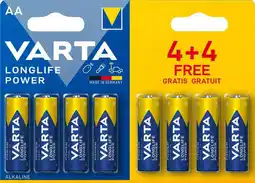 De Online Drogist Varta Longlife Power AA Batterijen aanbieding