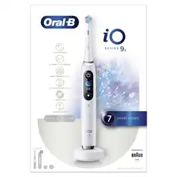 Etos Oral-B iO 9s Wit Elektrische Tandenborstel aanbieding
