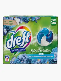 Flink Dreft Wasmiddel capsules blue dreams 16st aanbieding