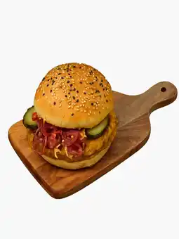 Flink Grilled hamburger bun 1st aanbieding