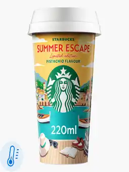 Flink Starbucks Summer Escape pistachio aanbieding
