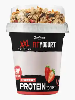 Flink XXL FIt yoghurt protein aardbei aanbieding