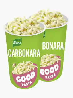 Flink Knorr Good Carbonara cup 71g 2x aanbieding