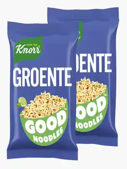 Flink Knorr Good Noodles Groente 70g 2x aanbieding