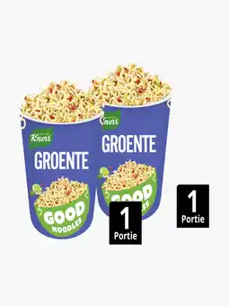 Flink Unox Good noodles groente cup 65g 2x aanbieding
