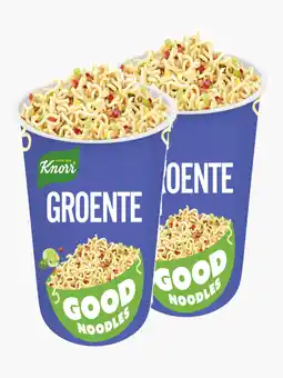 Flink Unox Good noodles groente cup 65g 2x aanbieding