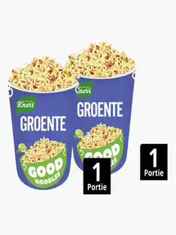Flink Unox Good noodles groente cup 65g 2x aanbieding