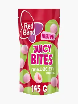 Flink Red Band Juicy bites aardbeiensmaak aanbieding