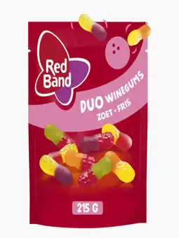 Flink Red Band Winegum duo zoet fris aanbieding