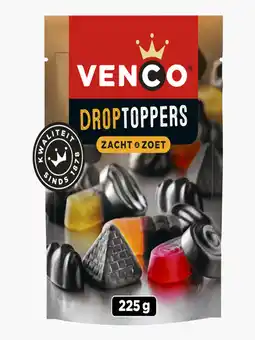 Flink Venco Droptoppers zacht & zoet aanbieding