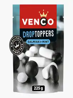 Flink Venco Droptopppers salmiak mint aanbieding