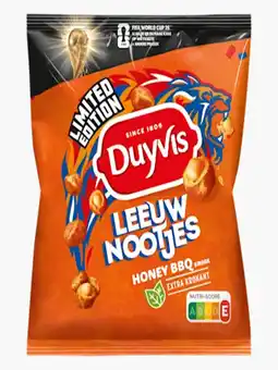 Flink Duyvis Leeuwnootjes honey bbq aanbieding