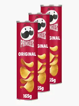 Flink Pringles Originals 165g 3x aanbieding