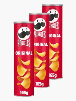 Flink Pringles Originals 165g 3x aanbieding