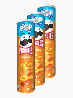 Flink Pringles Paprika 165g 3x aanbieding