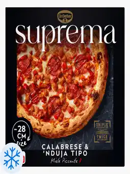 Flink Dr. Oetker Suprema Pizza Calabrese & Nduja Tipo aanbieding