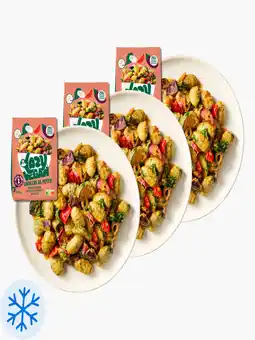 Flink Lazy Vegan gnocchi al pesto rosso 400g 3x aanbieding