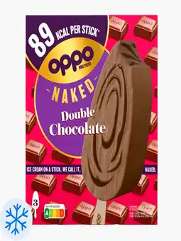 Flink Oppo Naked Double Chocolate 3st aanbieding