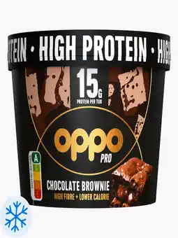 Flink Oppo Pro High Protein Chocolate Brownie IJs aanbieding