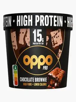 Flink Oppo Pro High Protein Chocolate Brownie IJs aanbieding