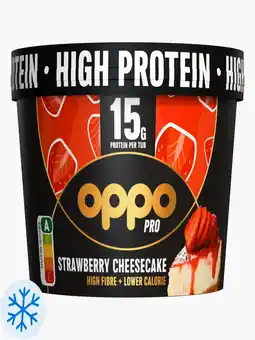 Flink Oppo Pro High Protein Strawberry Cheesecake IJs aanbieding