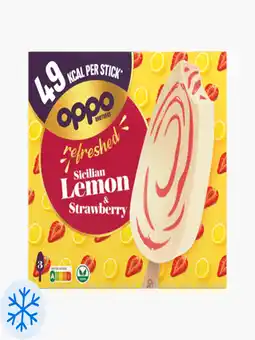 Flink Oppo Refreshed Sicilian Lemon & Strawberry IJs 3st aanbieding