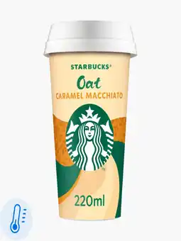 Flink Starbucks Oat caramel macchiato aanbieding