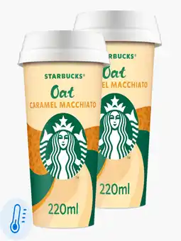 Flink Starbucks Oat caramel macchiato 220ml 2x aanbieding