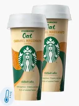 Flink Starbucks Oat caramel macchiato 220ml 2x aanbieding