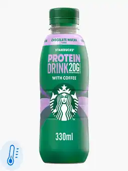 Flink Starbucks Protein drink coffee chocolate mocha aanbieding
