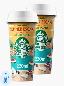 Flink Starbucks Summer Escape pistachio 220ml 2x aanbieding