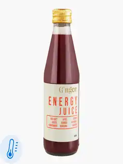Flink G'nger Energy juice aanbieding