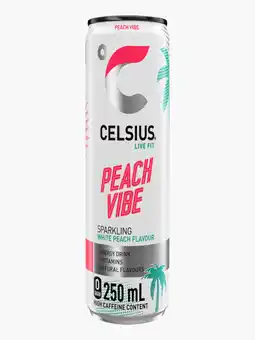 Flink Celsius Peach Vibe aanbieding