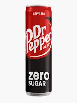 Flink Dr. Pepper Zero aanbieding