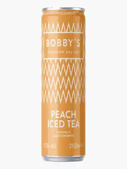 Flink Bobby's Peach Iced Tea 10% aanbieding
