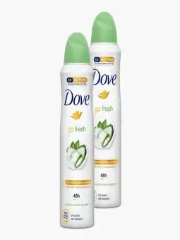 Flink Dove - Deospray cucumber 150 ML 2x aanbieding